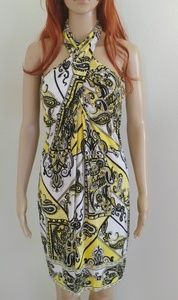 Cache Halter Dress Size S